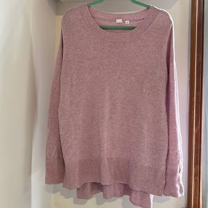 Gap lavender knit sweater